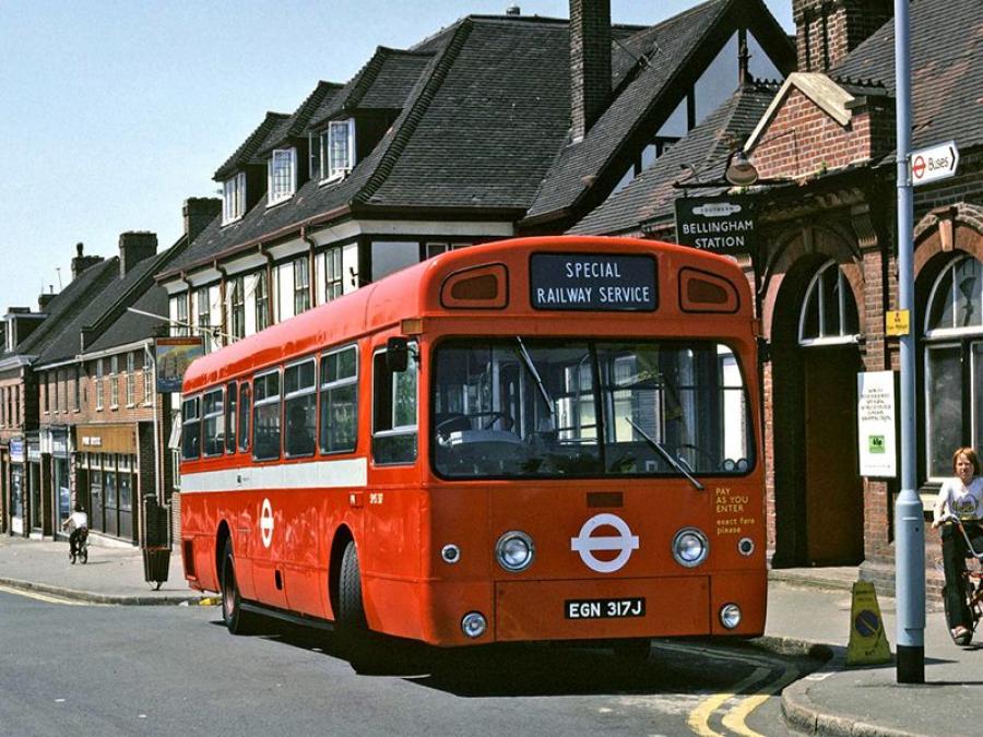  AEC Swift 4MP2R Park Royal (B33D) 1967 года  (UK) (фото 2 из 2)